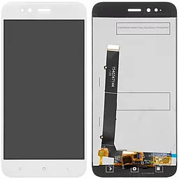 Дисплей Xiaomi Mi A1, Mi5X с тачскрином, оригинал, White - фото Дисплей Xiaomi Mi A1, Mi5X с тачскрином, оригинал, White