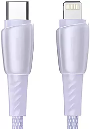 Кабель Essager Rainbow USB Type-C - Lightning 20w 3a 1м PD сable Purple (EXCTL-CH05) - фото Кабель Essager Rainbow USB Type-C - Lightning 20w 3a 1м PD сable Purple (EXCTL-CH05)