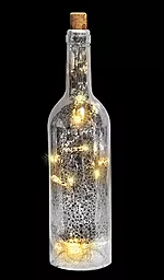 Гирлянда Luca Lighting Бутылка серебристая 28х7см (371897)