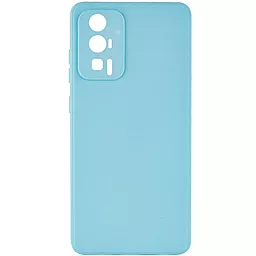 Чехол Silicone Case Candy Full Camera для Xiaomi Poco F5 Pro Turquoise