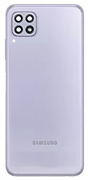 Задняя крышка корпуса Samsung Galaxy A22 4G A225 со стеклом камеры Original Violet