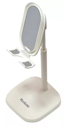 Настольный держатель Yoobao B6 Adjustable Orientation Angle Cell Phone Holder White - фото 2