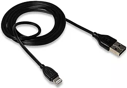Кабель XO NB8 USB-A - Lightning 10.5w 1м cable Black - фото Кабель XO NB8 USB-A - Lightning 10.5w 1м cable Black