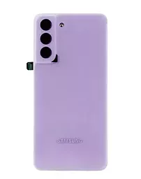 Задняя крышка корпуса Samsung Galaxy S21 FE 5G G990 со стеклом камеры Lavender