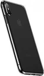 Чехол Baseus Simplicity Apple iPhone XS Max Transparent Black (ARAPIPH65-B01) - миниатюра 2