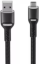 Кабель USB Havit HV-CB6215 15W 3A micro USB Cable Black