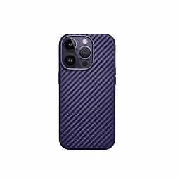 Чохол K-DOO Mag Noble Collection для iPhone 14 Pro Carbon Purple (00-00024300)