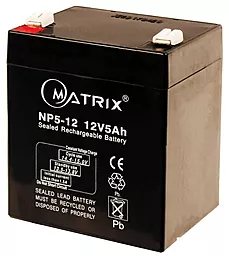 Акумуляторна батарея Matrix 12V 5AH (NP5-12)