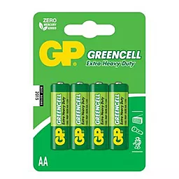 Батарейки GP R6 солевая 4шт (15G-U4 / GP15G-2UE4)