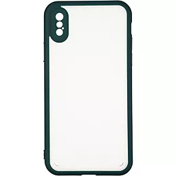 Чехол Gelius Bumper Mat Case New для iPhone X, iPhone XS  Green