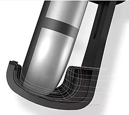 Держатель Rock AutoBot T mobile phone bracket matte black - миниатюра 2 Держатель Rock AutoBot T mobile phone bracket matte black - миниатюра 2