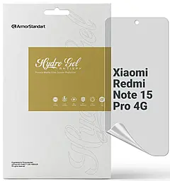 Гидрогелевая пленка ArmorStandart Anti-spy для Xiaomi Redmi Note 15 Pro 4G (ARM89649)