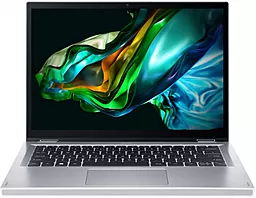 Ноутбук Acer Aspire 3 Spin A3SP14-31PT-33JP Pure Silver (NX.KENEU.003) - фото Ноутбук Acer Aspire 3 Spin A3SP14-31PT-33JP Pure Silver (NX.KENEU.003)