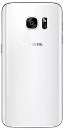 Задняя крышка корпуса Samsung Galaxy S7 G930 со стеклом камеры Original White - фото Задняя крышка корпуса Samsung Galaxy S7 G930 со стеклом камеры Original White