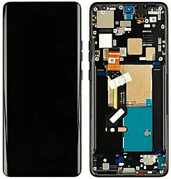 Дисплей Motorola Edge 50 Ultra (XT2401-1, XT2401-2) с тачскрином и рамкой, оригинал, Black - фото Дисплей Motorola Edge 50 Ultra (XT2401-1, XT2401-2) с тачскрином и рамкой, оригинал, Black