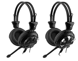 Навушники A4Tech HS-28-1 black - мініатюра 2