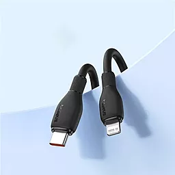 Кабель Baseus Pudding Series USB Type-C - Lightning 20w 3a 2м PD сable Black (P10355701111-01) - мініатюра 7 Кабель Baseus Pudding Series USB Type-C - Lightning 20w 3a 2м PD сable Black (P10355701111-01) - мініатюра 7