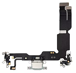 Нижній шлейф Apple iPhone 16 Plus з роз'ємом зарядки, з мікрофоном, Original Green - фото Нижній шлейф Apple iPhone 16 Plus з роз'ємом зарядки, з мікрофоном, Original Green