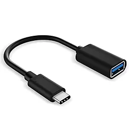 Адаптер-переходник XoKo AC-230 USB to USB Type-C Black - фото Адаптер-переходник XoKo AC-230 USB to USB Type-C Black