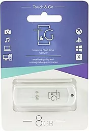 Флешка T&G USB 8GB 011 Classic Series (TG011-8GBWH) White