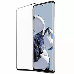 Защитное стекло 1TOUCH Full Glue для Xiaomi 12T Pro 5G (без упаковки) Black