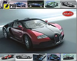 Коврик Podmyshku Bugatti