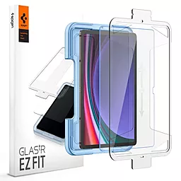 Защитное стекло Spigen EZ FIT GLAS.tR для Samsung Galaxy Tab S9 Plus (12.4") Clear (AGL06999) - фото Защитное стекло Spigen EZ FIT GLAS.tR для Samsung Galaxy Tab S9 Plus (12.4") Clear (AGL06999)
