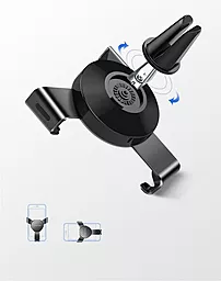 Держатель с автозажимом Ugreen LP130 Space Gray (50564) - миниатюра 7