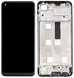 Дисплей Oppo A96 5G з тачскріном і рамкою, (OLED), Black