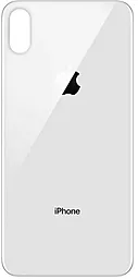 Задняя крышка корпуса Apple iPhone XS Max (big hole) Silver