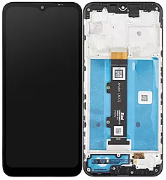 Дисплей Motorola Moto G10 (XT2127-2) з тачскріном і рамкою, оригінал, Black