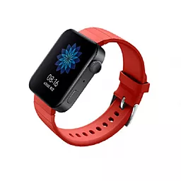 Сменный ремешок для умных часов Xiaomi Mi Watch/Haylou LS02/Amazfit Bip/Bip S/Bip Lite/Bip S Lite/Bip U/Amazfit GTS/GTS 2/GTR 42mm (704516) Orange - миниатюра 2
