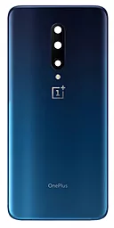 Задня кришка корпусу OnePlus 7 Pro зі склом камери Original  Blue