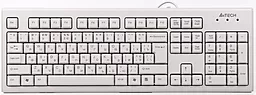 Клавиатура A4Tech KM-720 USB White - фото Клавиатура A4Tech KM-720 USB White