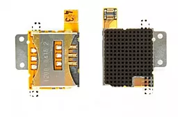 Шлейф Sony Ericsson T707 з роз'ємом SIM-карти