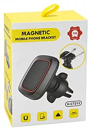 Автотримач магнітний H-CT213 Black - мініатюра 2 Автотримач магнітний H-CT213 Black - мініатюра 2