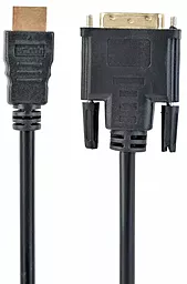 Відеокабель HDMI - DVI-D (18+1) 1m black (V-HDMI-DVI-1M) Maxxter - фото Відеокабель HDMI - DVI-D (18+1) 1m black (V-HDMI-DVI-1M) Maxxter