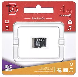 Карта памяти T&G microSDHC 4GB Class 4 (TG-4GBSDCL4-00) - фото Карта памяти T&G microSDHC 4GB Class 4 (TG-4GBSDCL4-00)
