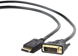 Відеокабель DisplayPort - DVI 3m (CC-DPM-DVIM-3M) Cablexpert - мініатюра 3 Відеокабель DisplayPort - DVI 3m (CC-DPM-DVIM-3M) Cablexpert - мініатюра 3