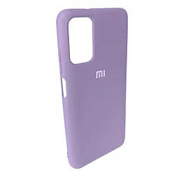 Чохол Silicone Case Full для Xiaomi Redmi Note 11/11S Lilac