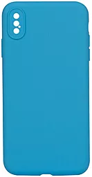 {"ru": "Чехол", "uk": "Чохол"} Epik Silicone Case Full Camera для Apple iPhone Xs Max Blue