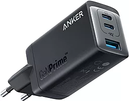 Сетевое зарядное устройство Anker PowerPort 735 GaNPrime 65w PD/QC 2xUSB-C/USB-A ports charger black (A2668311)