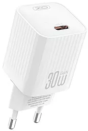 Сетевое зарядное устройство XO L148 30w PD USB-C ports charger white