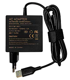 Блок питания для ноутбука Lenovo 20V 3.25A 65W (Special USB)