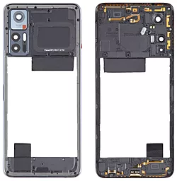 Рамка корпуса TCL 30 со стеклом камеры Tech Black - фото Рамка корпуса TCL 30 со стеклом камеры Tech Black
