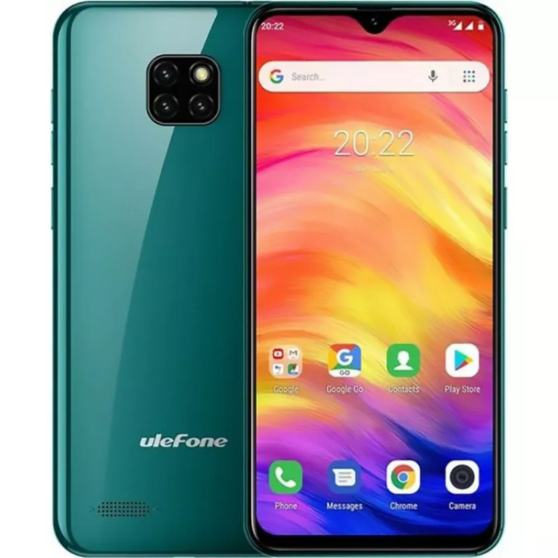 Смартфон UleFone Note 7 1/16GB Green - фото 1
