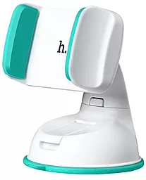 Тримач Hoco CA5 Suction vehicle Holder White / Blue - фото Тримач Hoco CA5 Suction vehicle Holder White / Blue