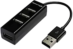 USB хаб (концентратор) Grand-X GH-403 4 x USB 2.0 Black
