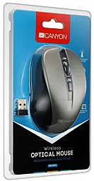 Комп'ютерна мишка Canyon CNE-CMSW1G USB Grey - мініатюра 3