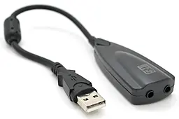 Зовнішня звукова карта EasyLife USB Sound card 3D чорний (YT-SC-7.1) - фото Зовнішня звукова карта EasyLife USB Sound card 3D чорний (YT-SC-7.1)